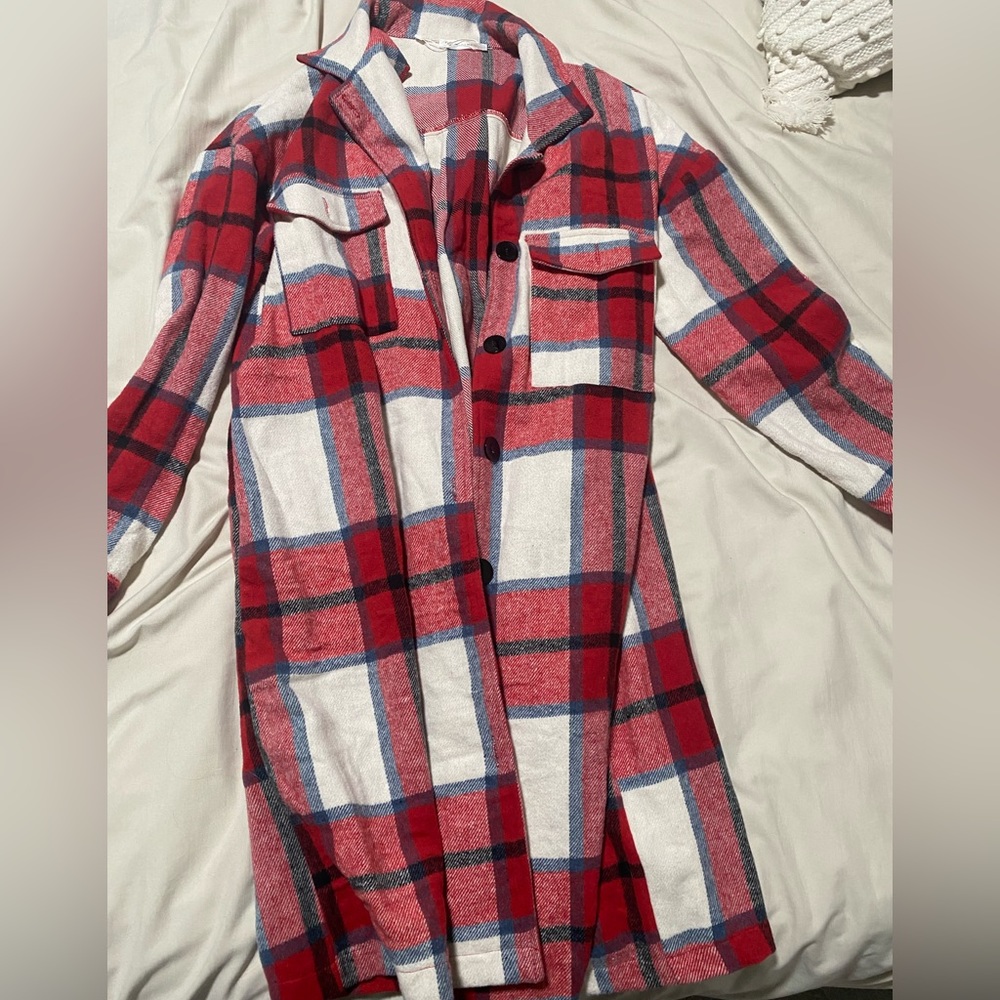 Size small flannel from Amazon.